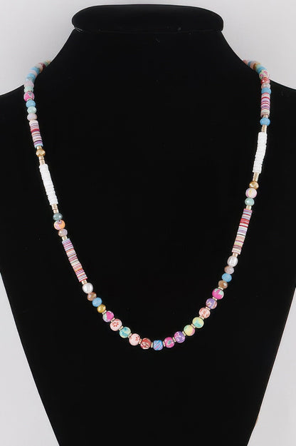Multi Beaded Necklace