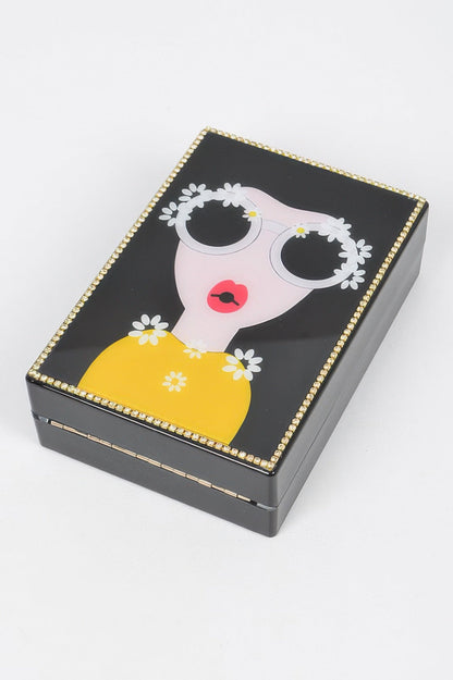 Acrylic Box Clutch – Elegant Structured Clear Evening Bag &amp; Party Purse