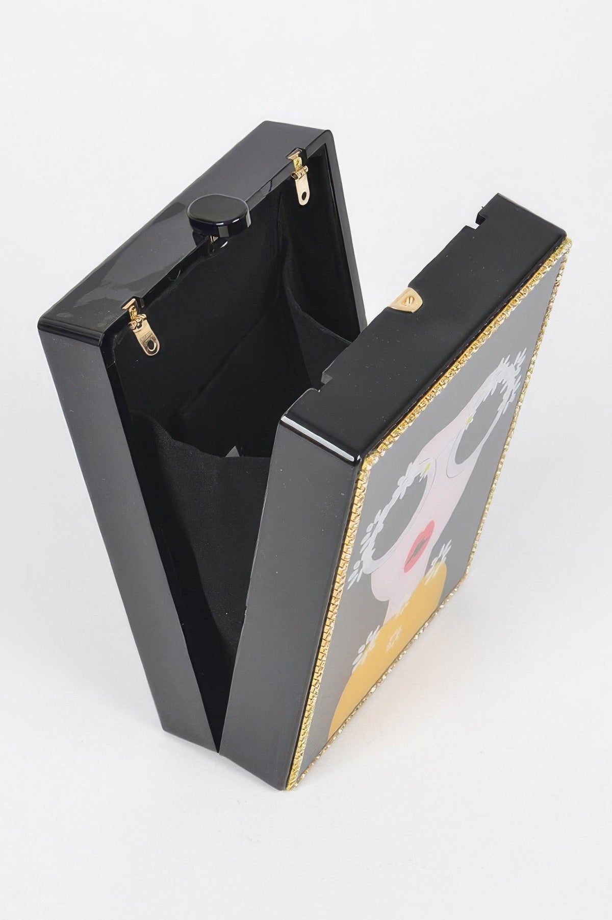 Acrylic Box Clutch – Elegant Structured Clear Evening Bag &amp; Party Purse
