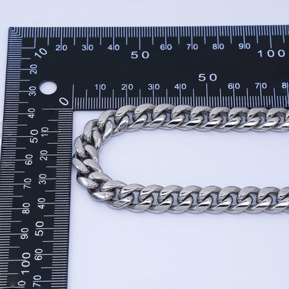 Chunky Stainless Steel Men&