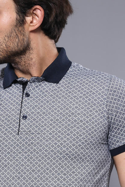 Patterned Grey Men&