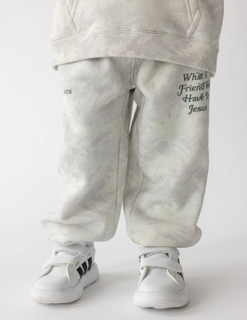 What a Friend in Jesus Camo Kids Sweatpant