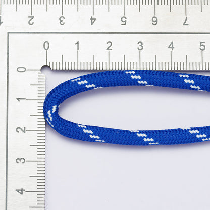 5mm Blue Cotton Summer Sport Cord Paracord Unfinished Chain by Yard | Roll-01856
