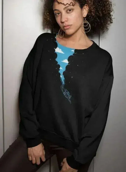 Cave Inside Sublimation Sweatshirt | Stylish &amp; Warm
