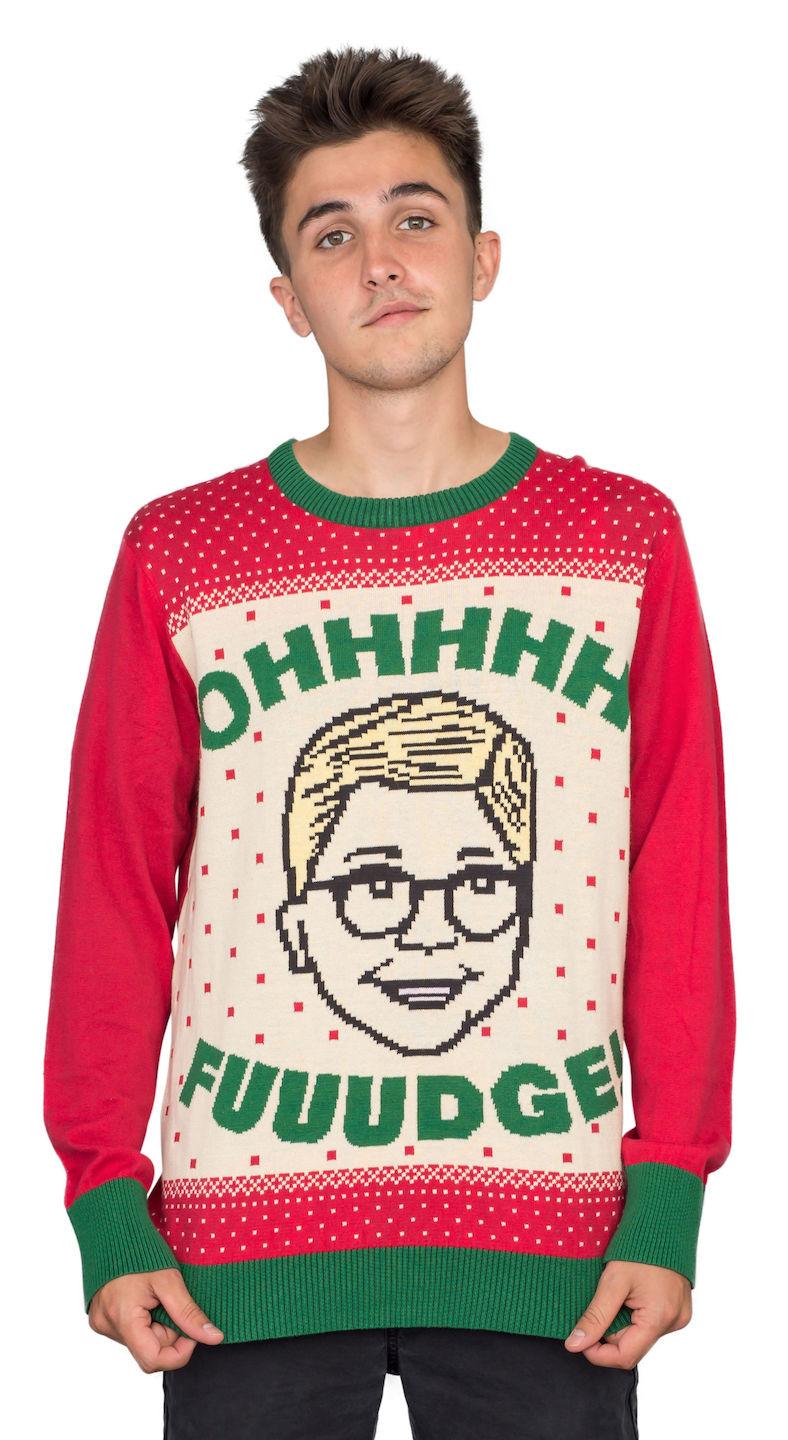 A Christmas Story Ohhhh Fuuudge! Ralphie Ugly Christmas Sweater