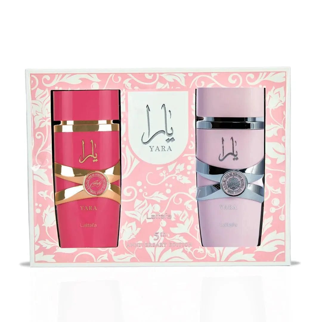 Yara &amp; Candy By Lattafa 2 Pcs Set  EDP Spray