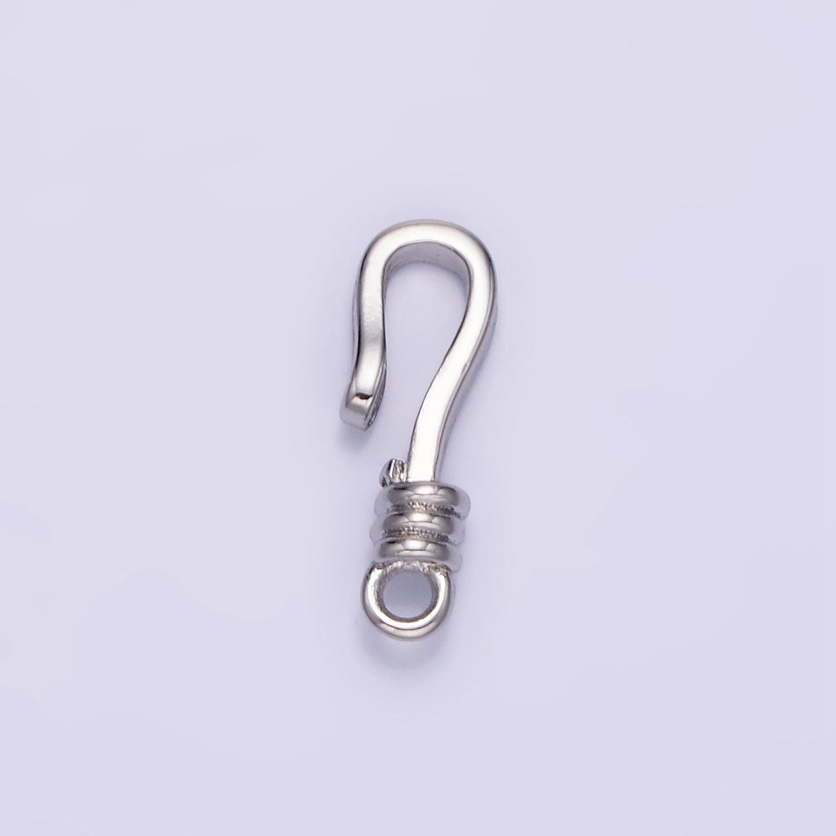 14K Gold Filled 15mm Hook Closure Findings in Gold &amp; Silver | Z733