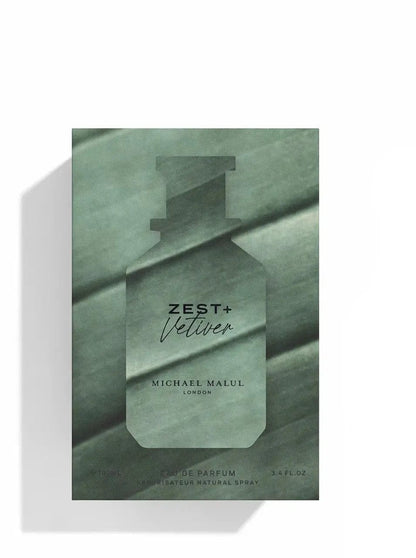 Zest+Vetiver By Michael Malul For Men 3.4oz EDP Spray