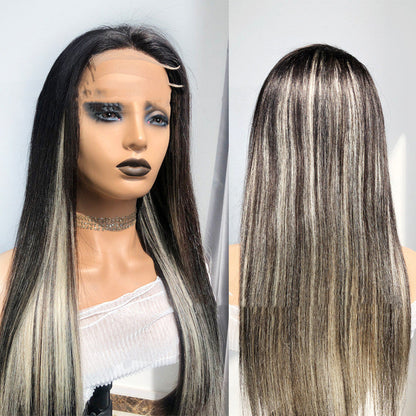 Lace Front Human Hair Wigs - Straight &amp; Body Wave Styles