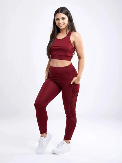 Racerback Training Crop Tank – Lightweight &amp; Breathable for Workouts