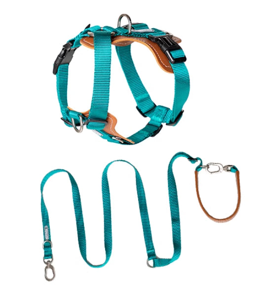 Dog Rope Leash Multifunctional Explosion-proof Okinawa Dog Leash Chest Strap