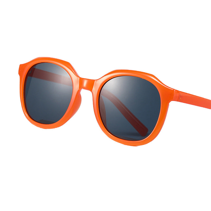 Round Big Frame Sunglasses for Women - Fashion Retro Sun Glasses