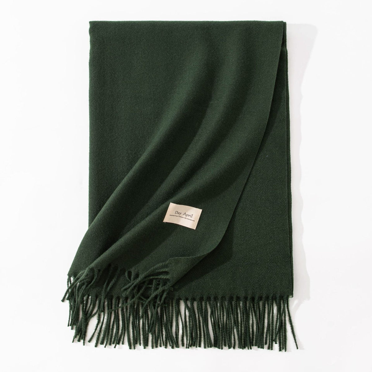 Pure Color Artificial Cashmere Scarf Women&