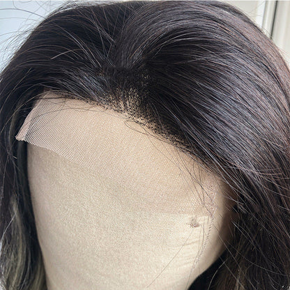 Lace Front Human Hair Wigs - Straight &amp; Body Wave Styles