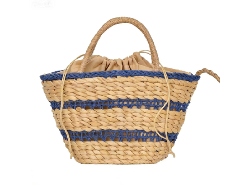 Handwoven Straw Shoulder Bag – Women&