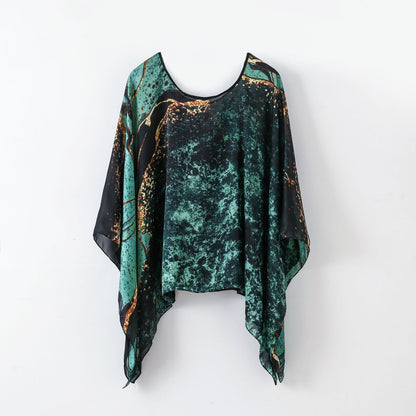 Pullover Shawl Outerwear Cover-up Multifunctional Scarf
