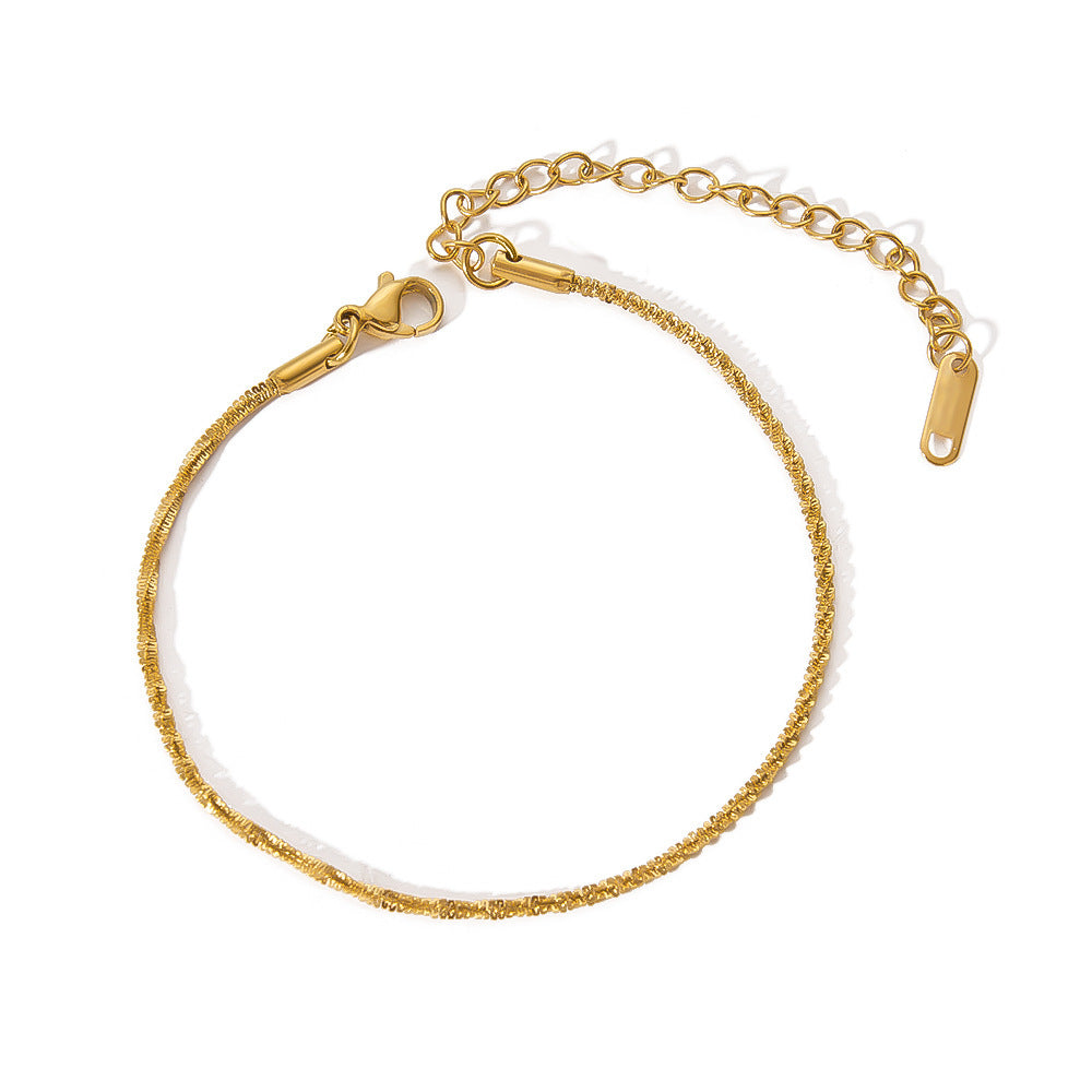 Summer New Gold Sparkling Bracelet Women
