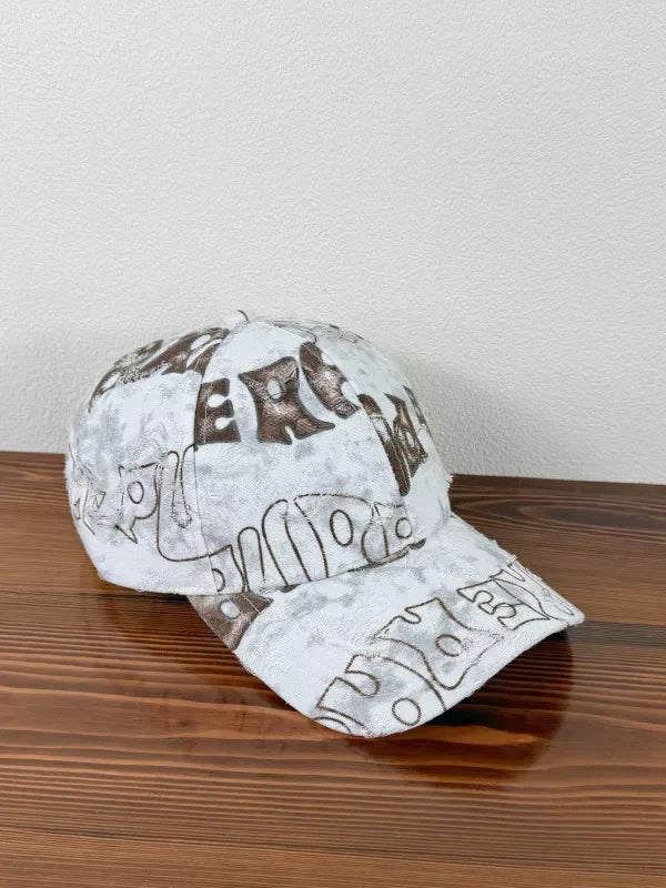 Distressed Adjustable Baseball Cap