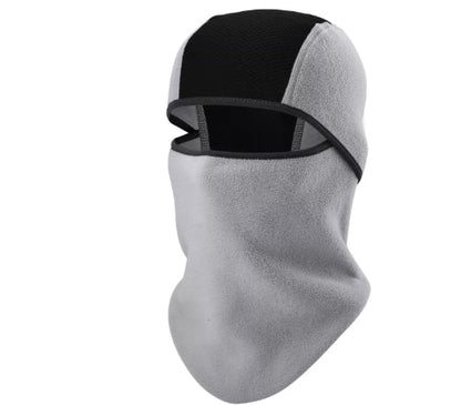 Winter Fleece-lined And Thickened Ski Hood, Windproof And Cold-proof Motorcycle Face Mask