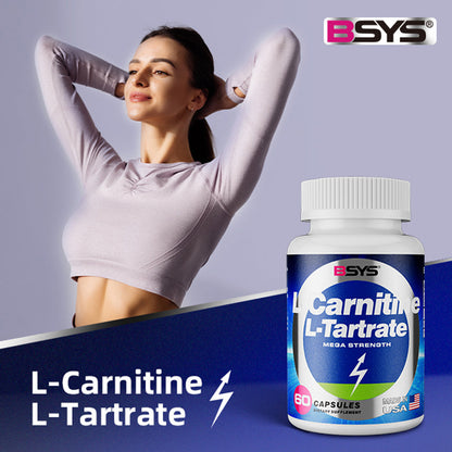 BSYS L-Carnitine L-Tartrate 60&