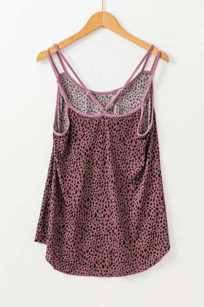 Stylish Printed Round Neck Cami for Everyday Wear