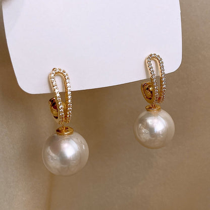 Multiple Ways To Wear Pearl Earrings Eardrops Women&