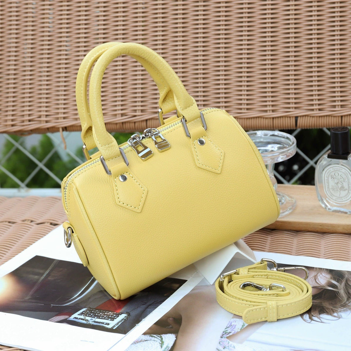 Top-grain Leather Women&