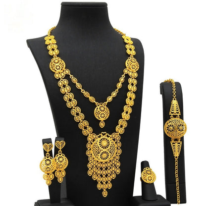 Wedding Accessories Necklace Bracelet Ring Earrings