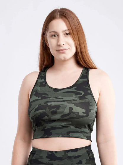 Racerback Training Crop Tank – Lightweight &amp; Breathable for Workouts