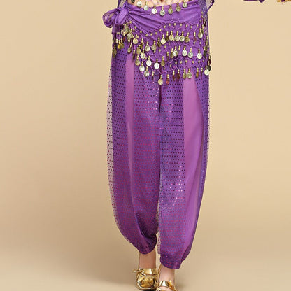 Indian Dance Sequined Bloomers For Women