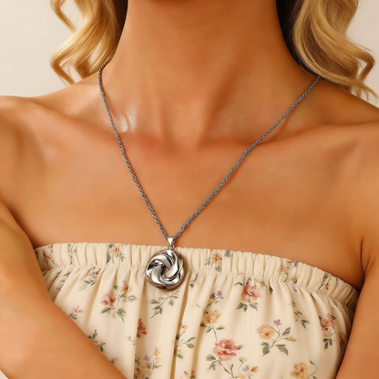 Twist Necklace, Earrings &amp; Ring Set