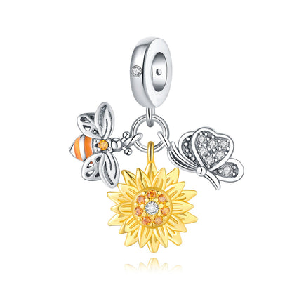 Versatile Dragonfly Pendant Loose Beads For Women