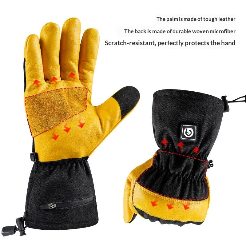 Thickened Wear-resistant Work Gloves For Cold Protection And Warmth