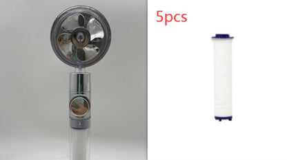 360 Rotating Water Saving Shower Head