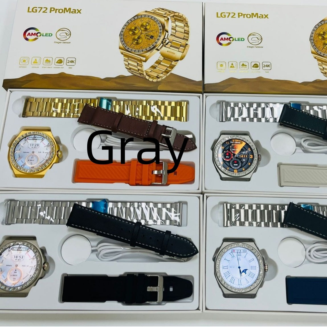 Watch Business Style Three Strap Waterproof Men&