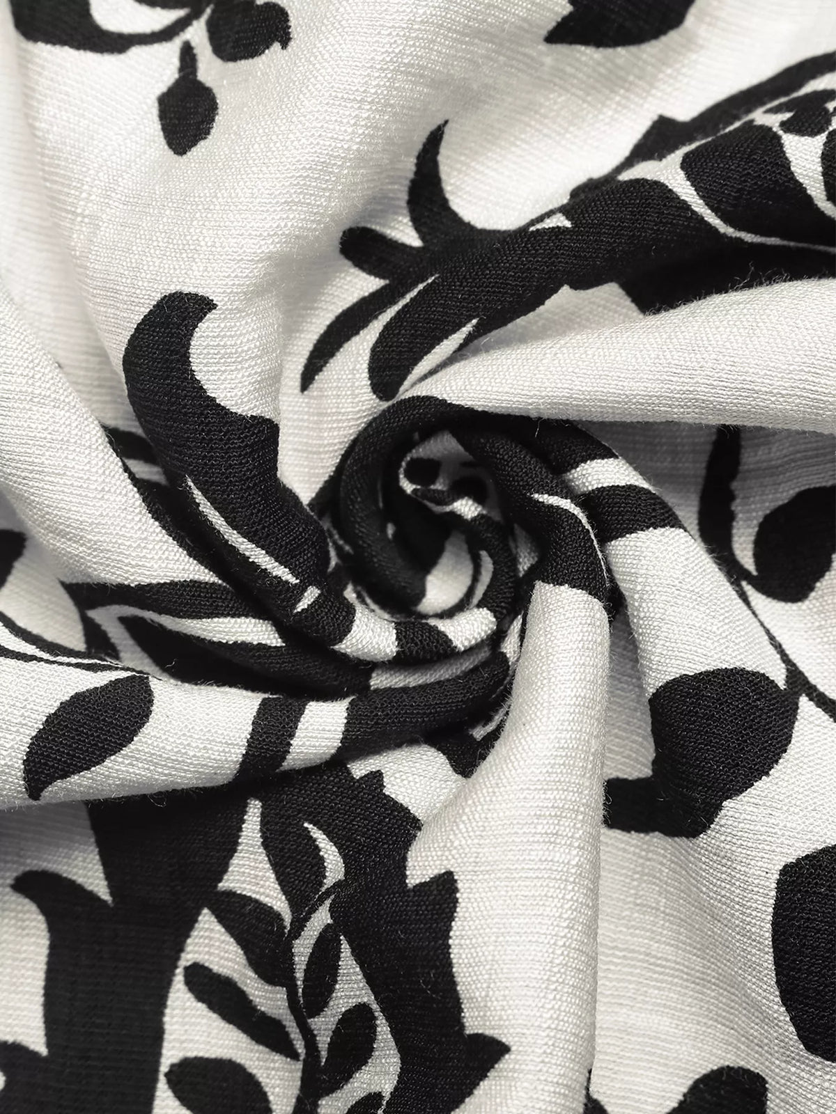Printed Long Sleeve Midi Dress