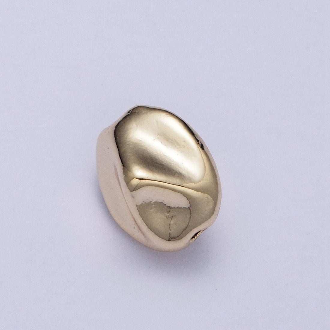 Abstract 10.7mmx9.2mm Gold &amp; Silver Geometric Spacer Bead Supply For Jewelry Bracelet Making | W-928 W-929
