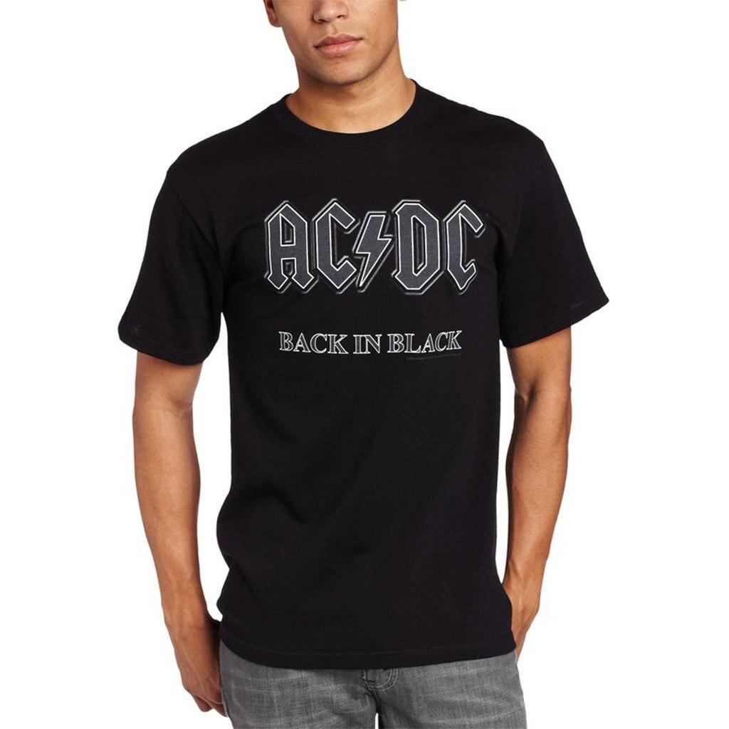 AC/DC Back in Black Adult T-shirt