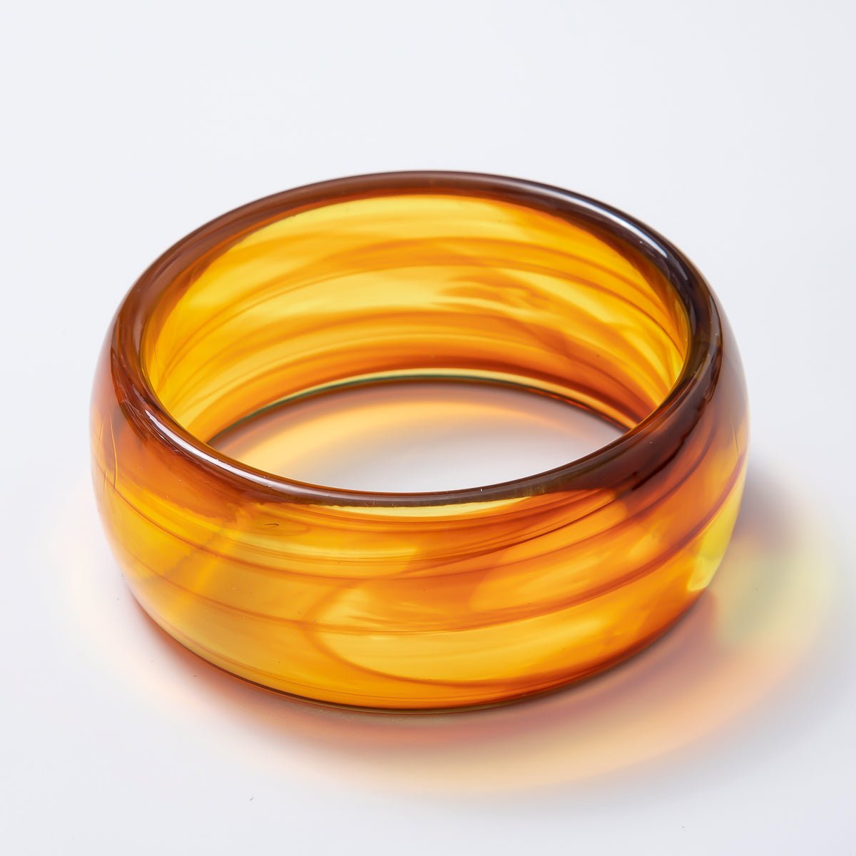 Acrylic Resin Wide Bangle Statement Bracelet | WA-03428 ~ WA-03442
