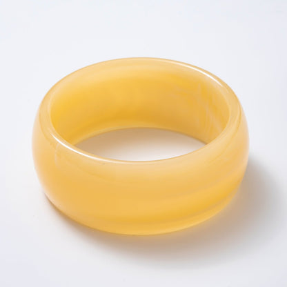 Acrylic Resin Wide Bangle Statement Bracelet | WA-03428 ~ WA-03442