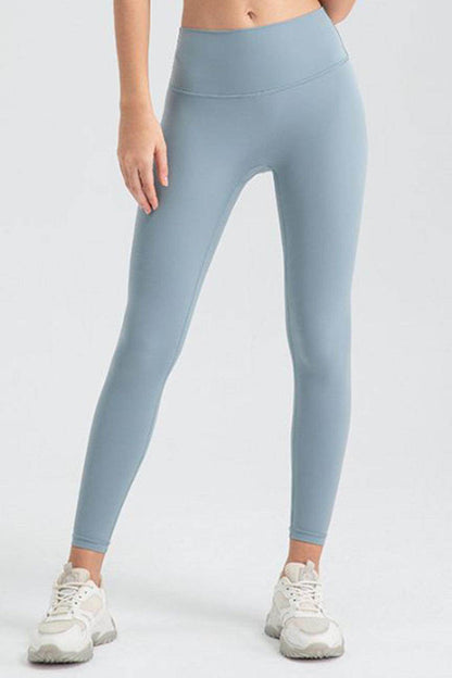 Wide Waistband Sport Leggings for Active Lifestyle Comfort