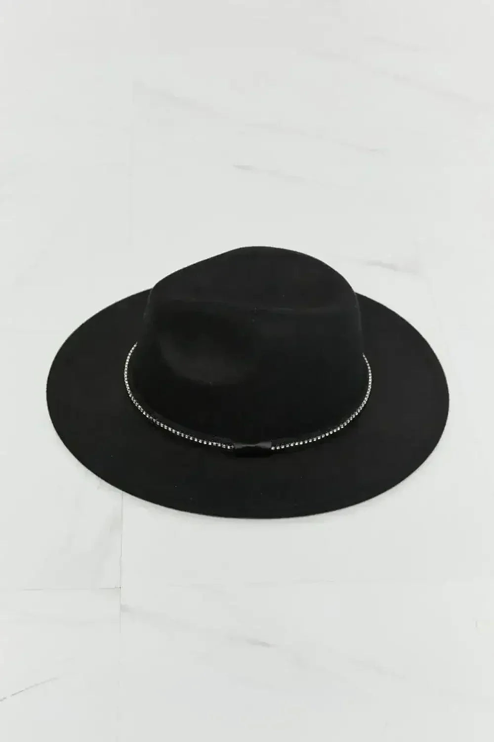 Fame Fedora Hat - Wool Felt Adjustable - Sun Protection &amp; Timeless Style
