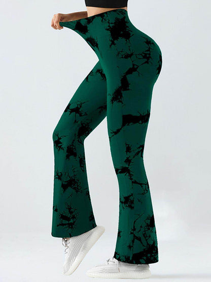 Tie-Dye High Waist Active Leggings for Women Comfortable Fit