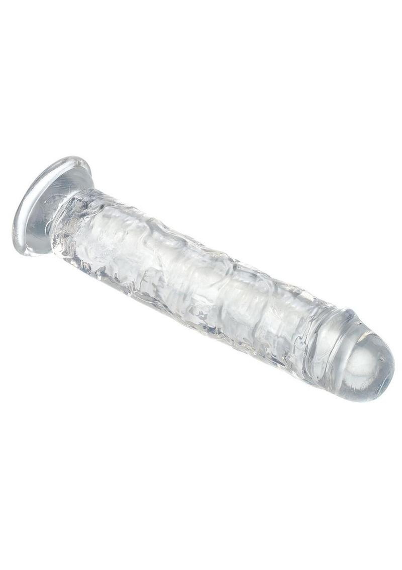 Adam And Eve Crystal Clear Dong Realistic Transparent Dildo