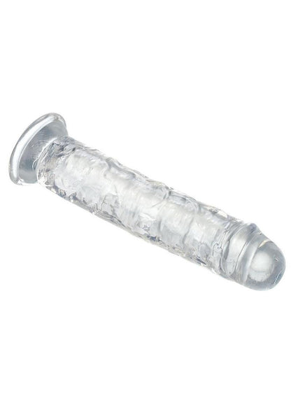 Adam And Eve Crystal Clear Dong Realistic Transparent Dildo