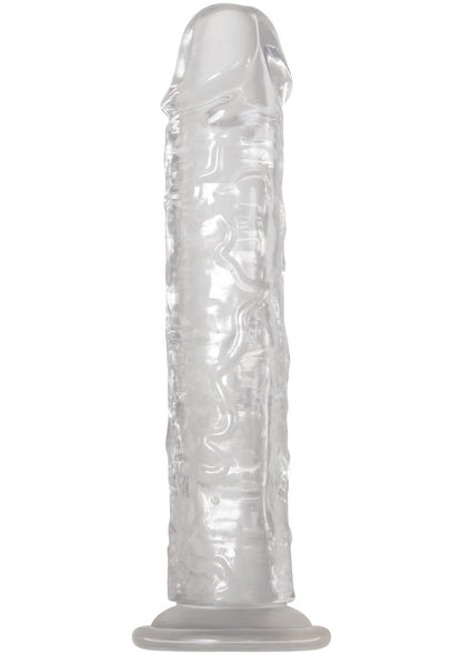 Adam And Eve Crystal Clear Dong Realistic Transparent Dildo