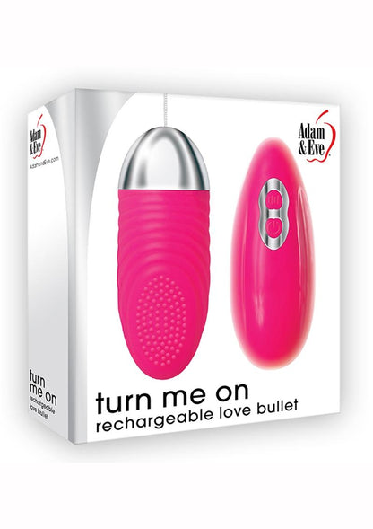 Adam &amp; Eve Turn Me On Rechargeable Love Bullet Vibrators