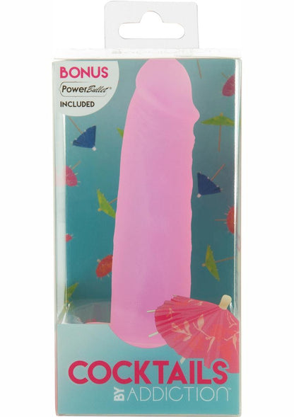 Cocktails by Addiction Vibrating Silicone Dildo