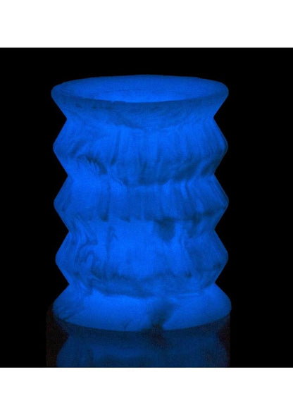 Addiction Glow in the Dark Silicone Stroker with Bonus Power Bullet