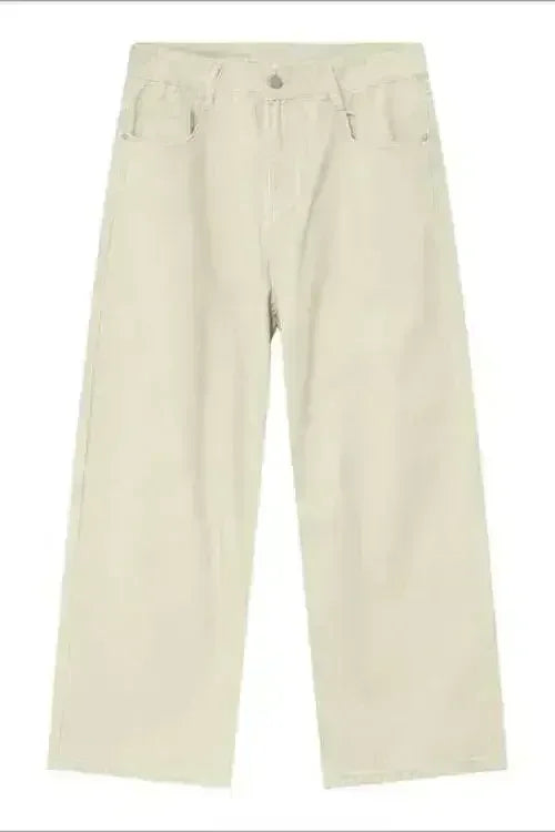 Pocketed Wide Leg Men&